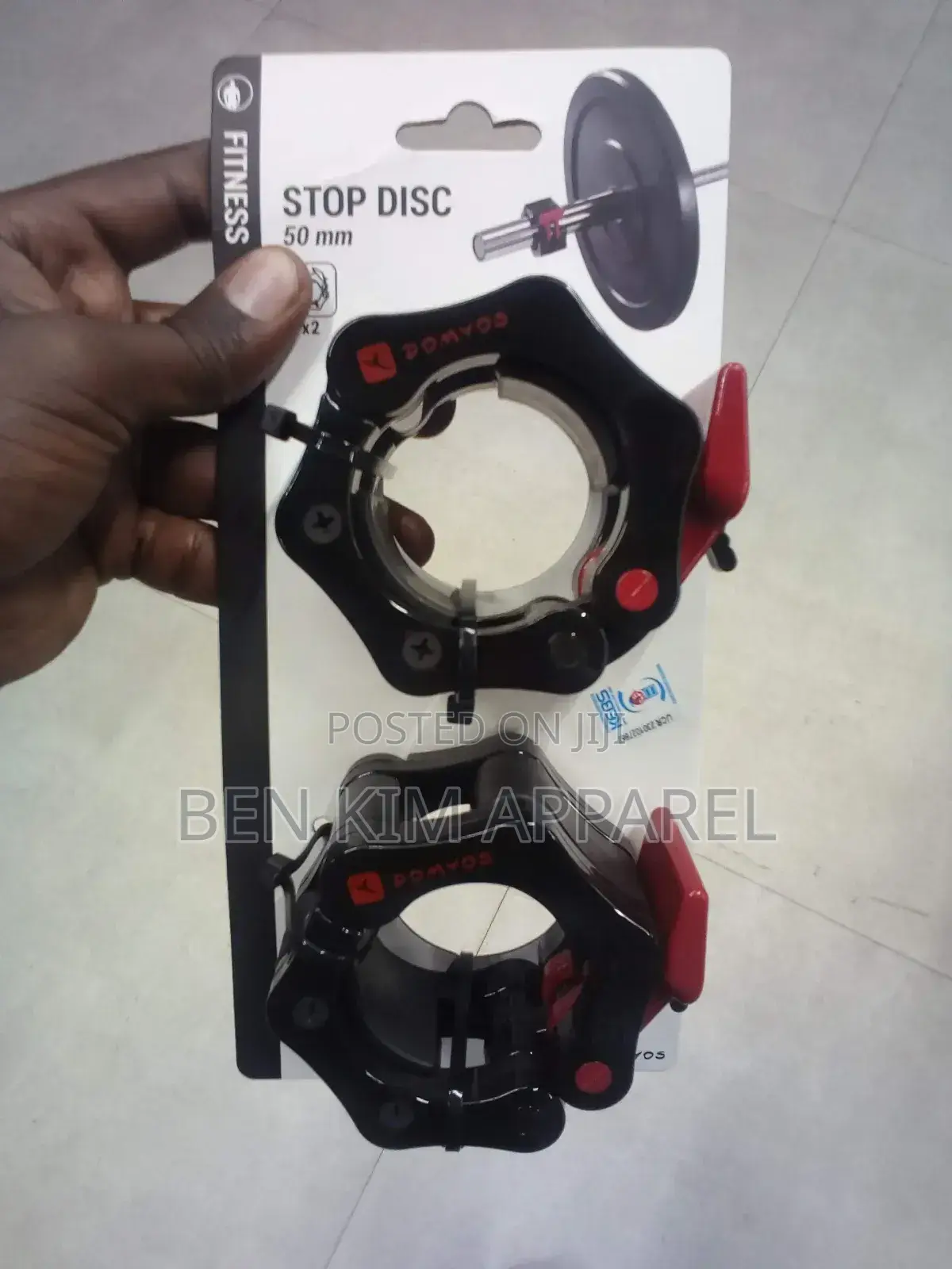 Stop Disc Collar Clamps for Barbells and Dumbbell 50mm