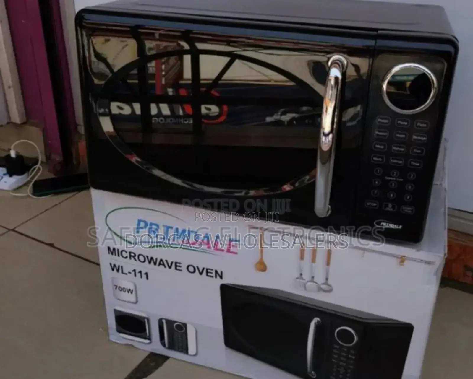 With Grilled Oven. Primdale Digital Microwave