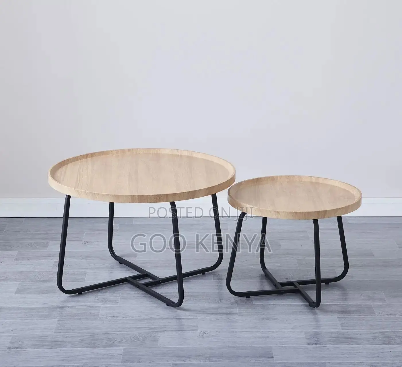 Home Table Set; Designer Mdf Coffee Tables With Metal Base