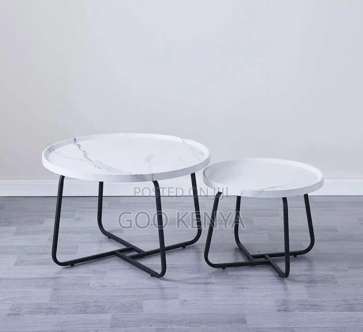 Home Table Set; Designer Mdf Coffee Tables With Metal Base