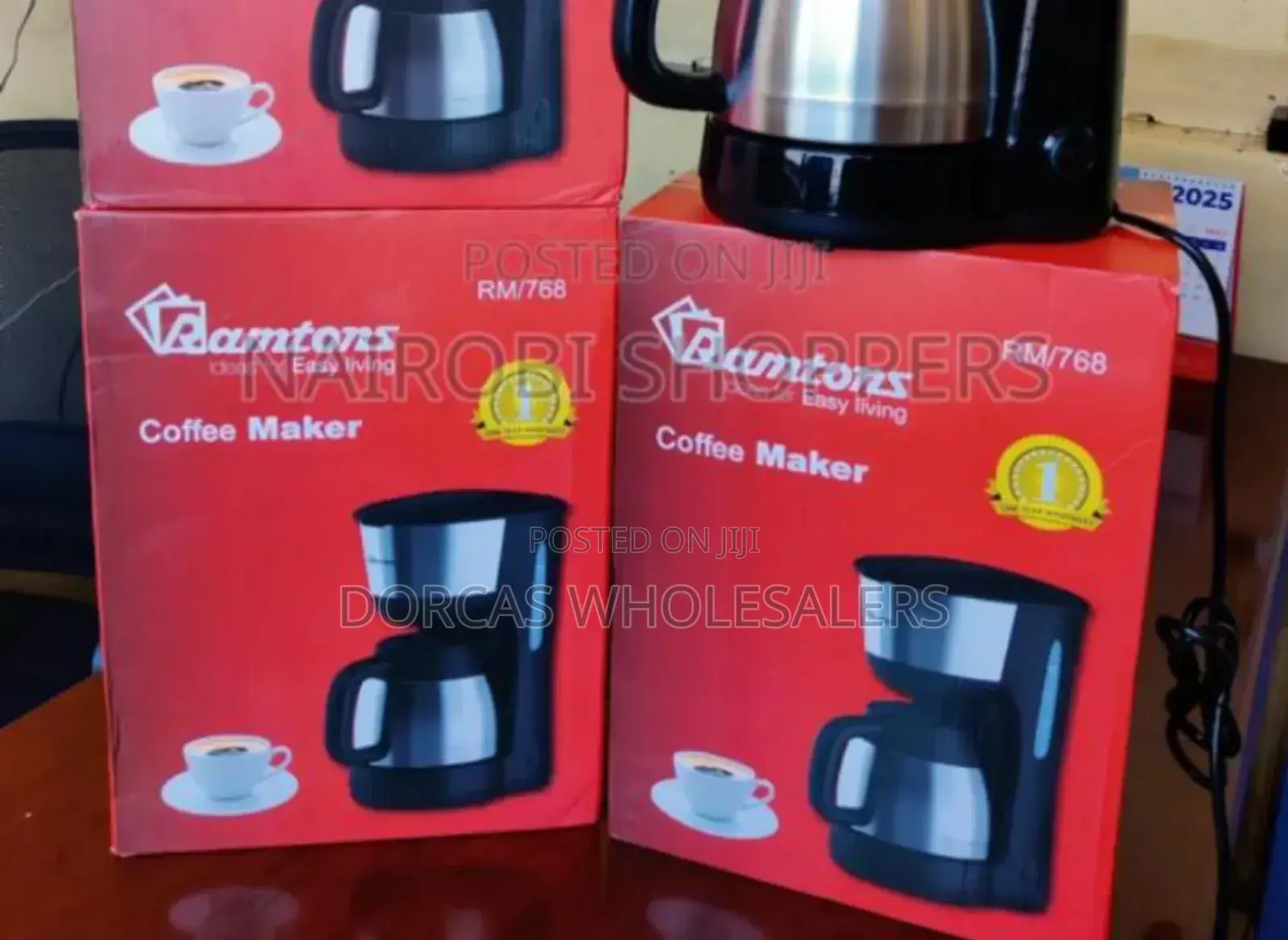Pay on Delivery. Ramtons Coffee Maker. Rhamtoms