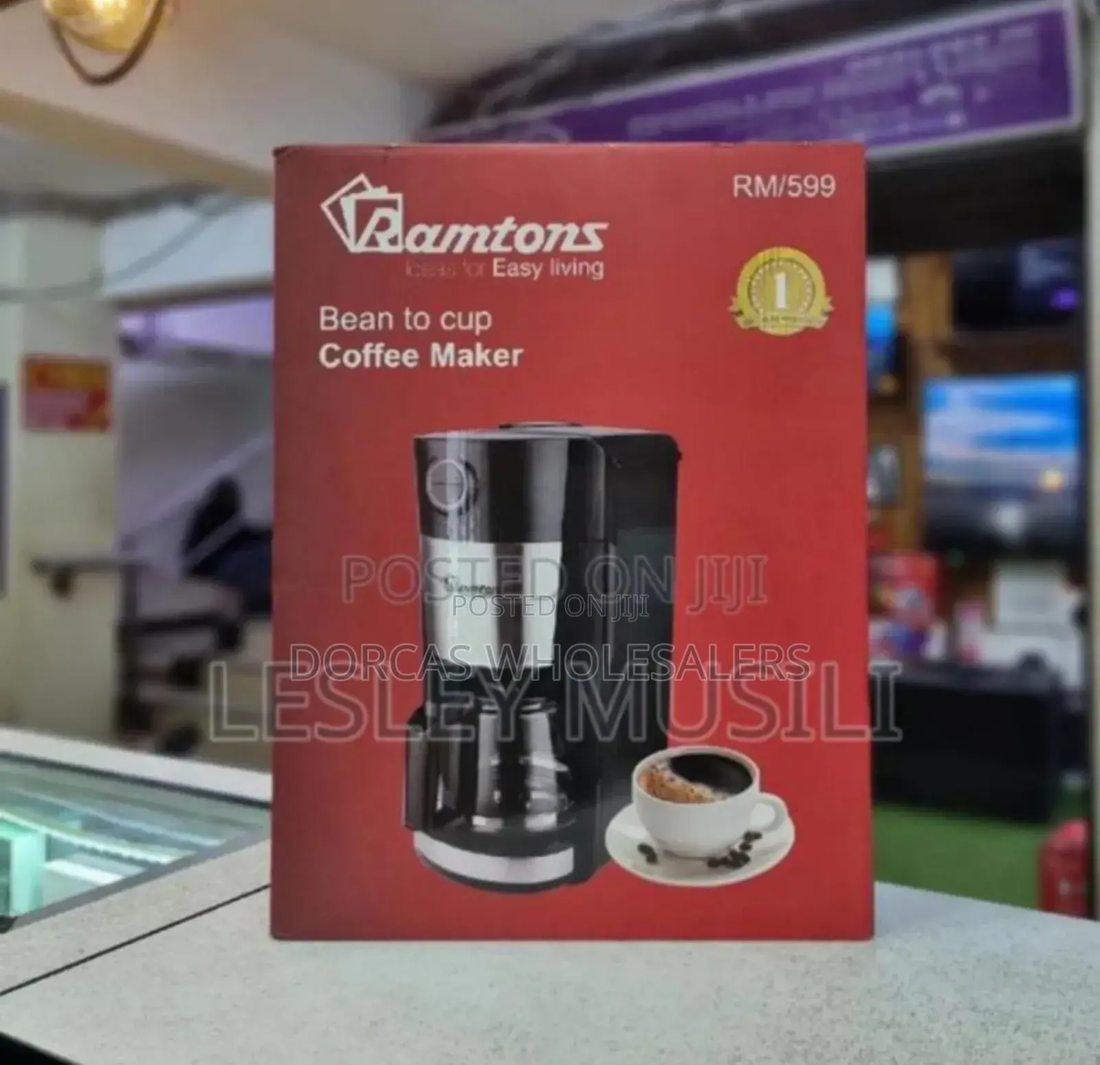 Rm 599. New Ramtons Coffee Maker