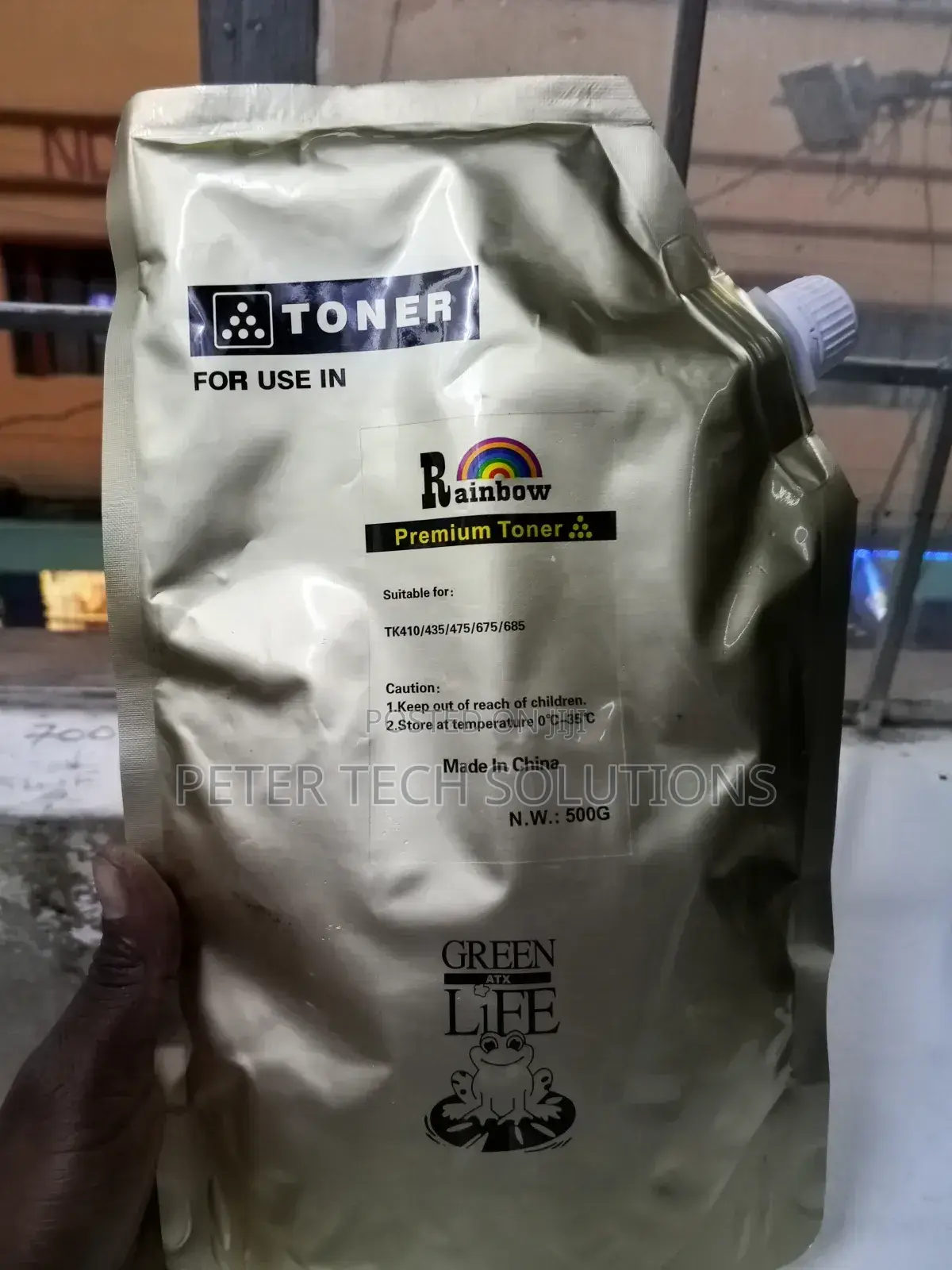 Kyocera Tonner Refill Powder 500grams Black.