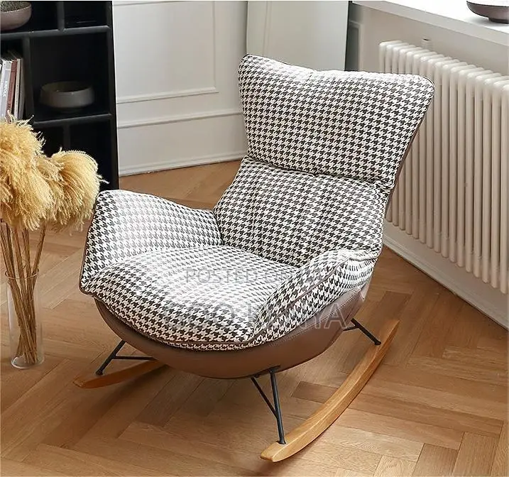 Home Chair; Relaxing Reclining Rocker With Thick Cushion