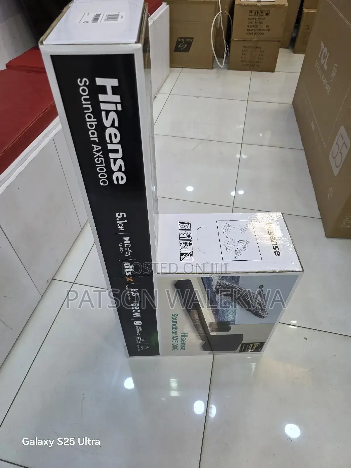 Hisense 580 Watts Ax5100q 5.1 Channel Dolby Atmos Soundbar