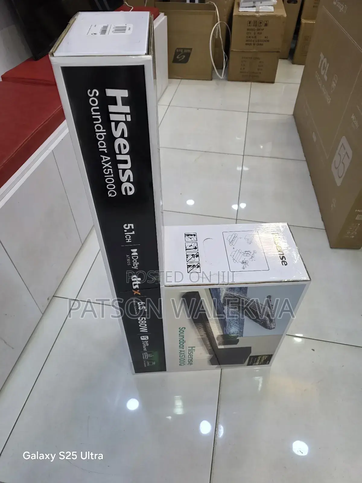 Hisense 580 Watts Ax5100q 5.1 Channel Dolby Atmos Soundbar