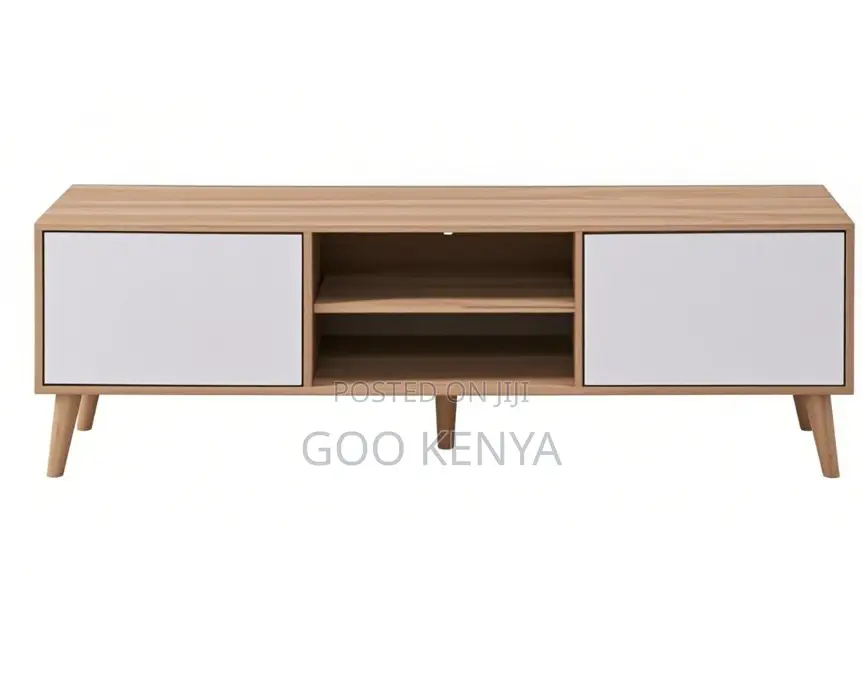 Home Tv Cabinet; Compact Tv Cabinet With Storage Compartments