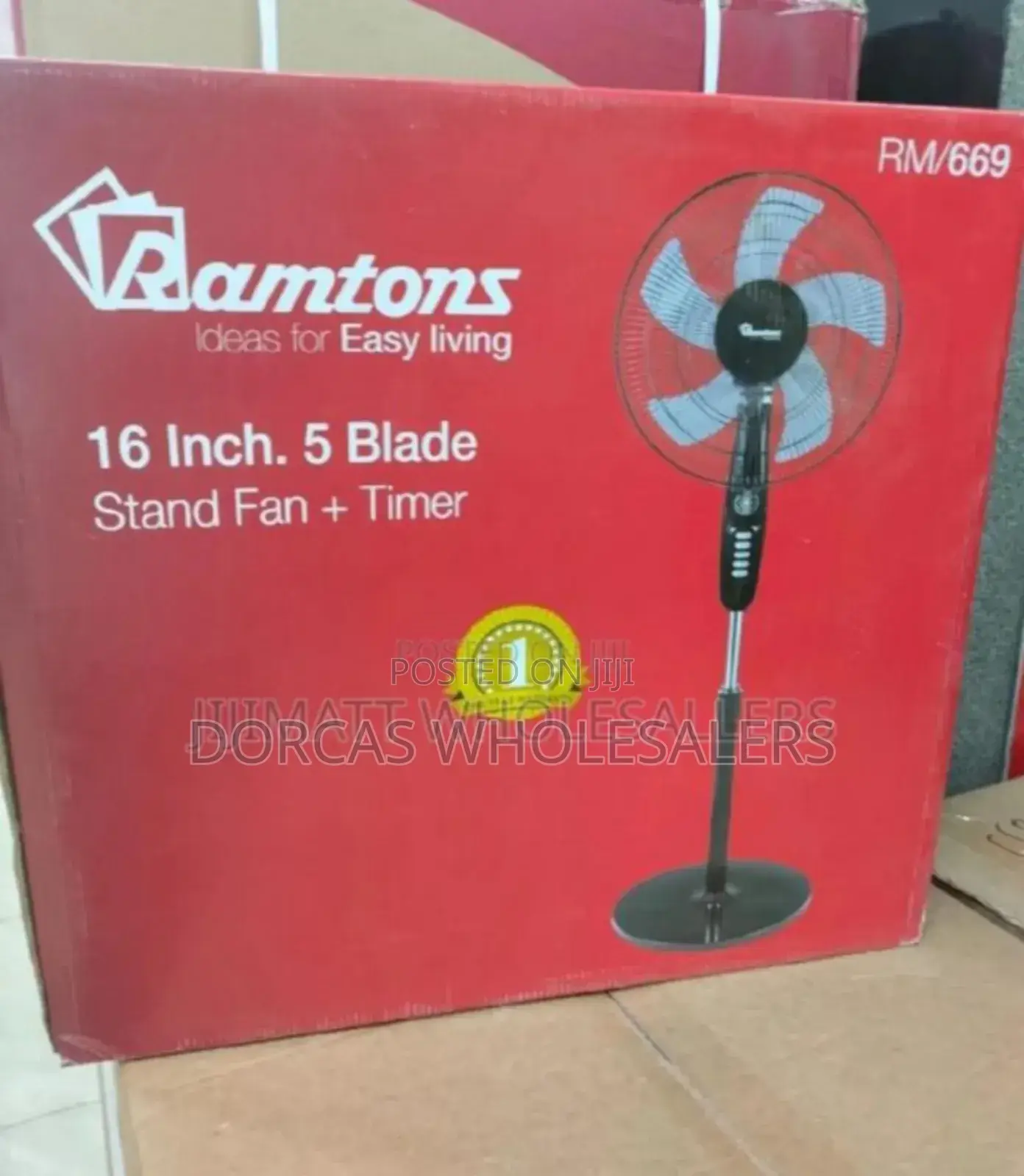 With Remote New Ramtons 16inch Stand Fan