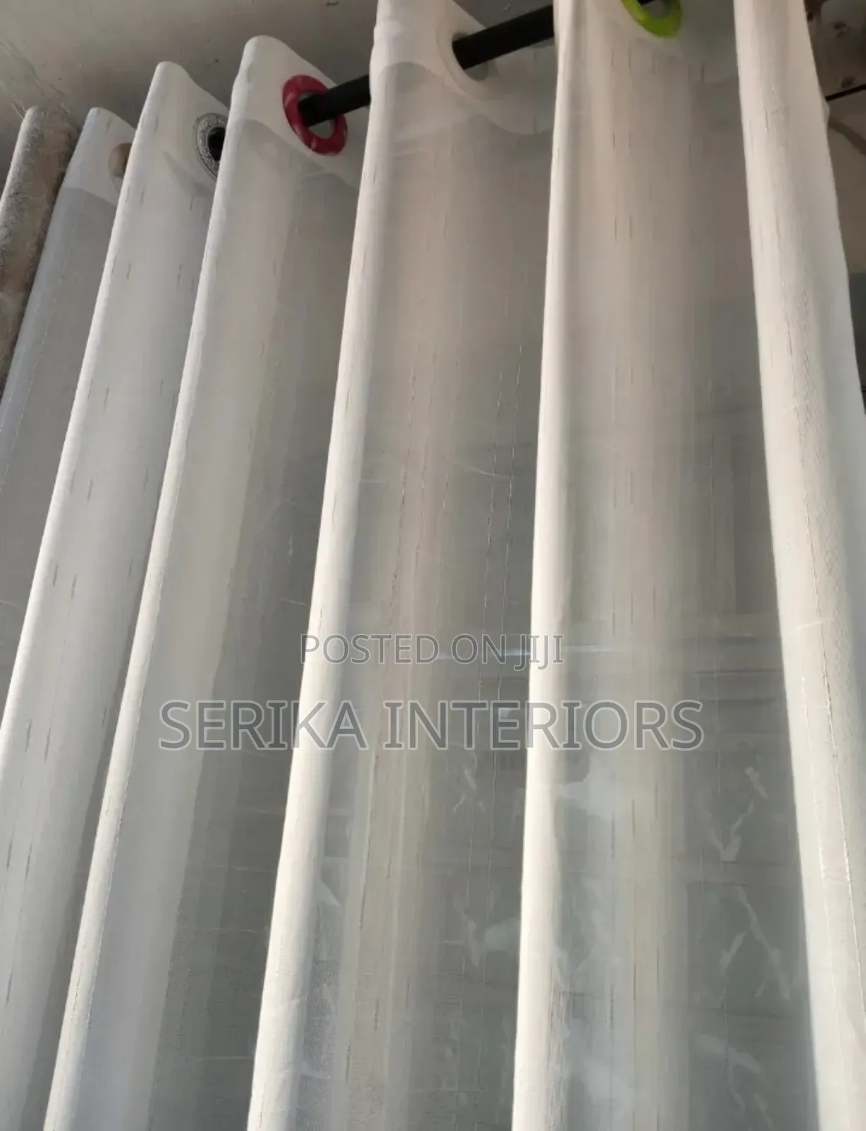 White Plain Rings Sheers Rings Sheers Environmental Friendly Approved