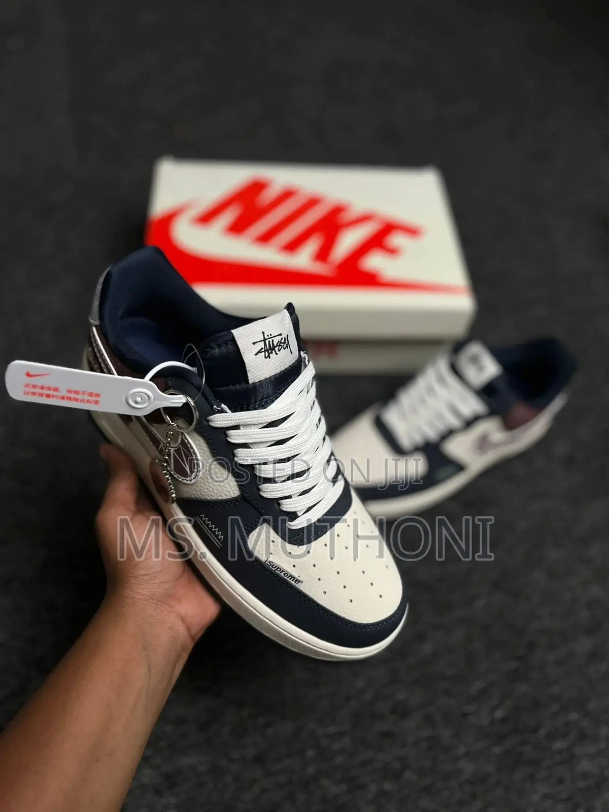 Upreme Stüssy X Nike Air Force 1 Low Sneakers Size 40-45