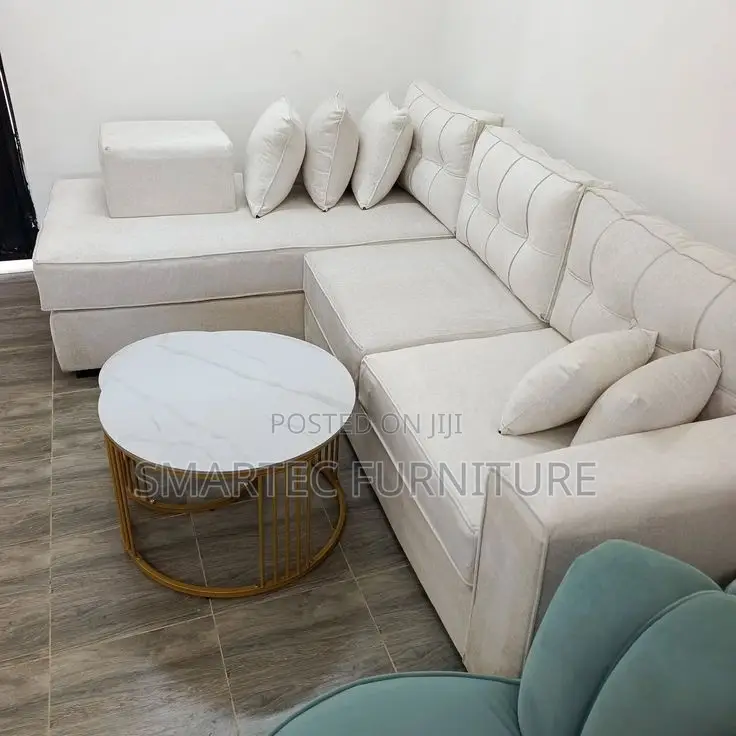 Generous 6 Seater Modern L Sofa