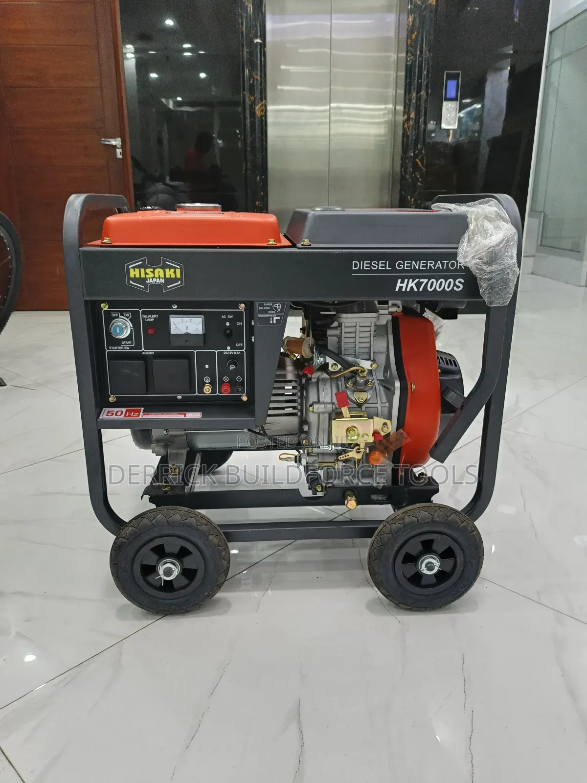Hisaki 9.3kva Open Set Key Start Silent Diesel Generator
