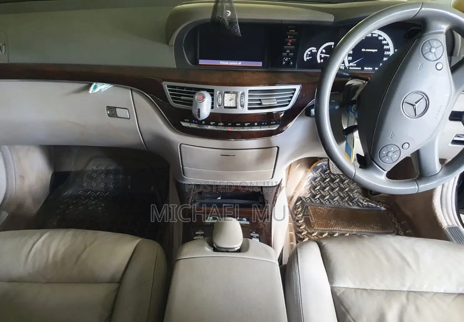 Mercedes-Benz S-Class S 350 BlueTEC L (V221) 2012 Black