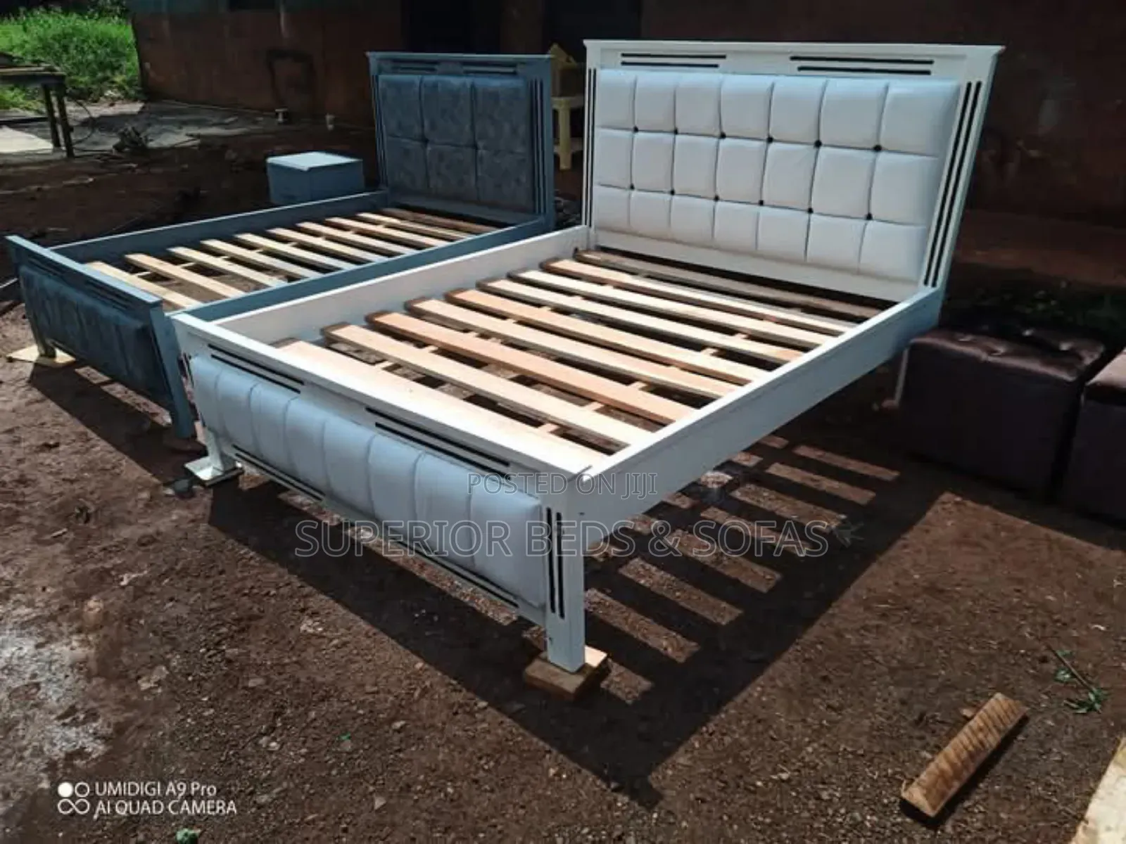 Modern Panel Accent Beds