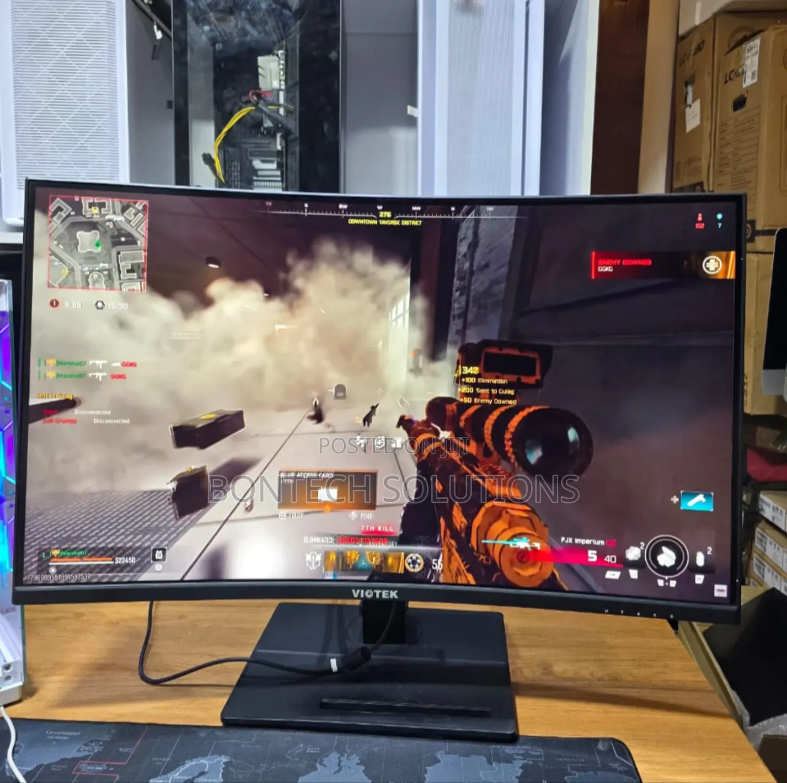 Viotek Gaming Monitor 
32 Inch Curved Display
 Resolution
144hz