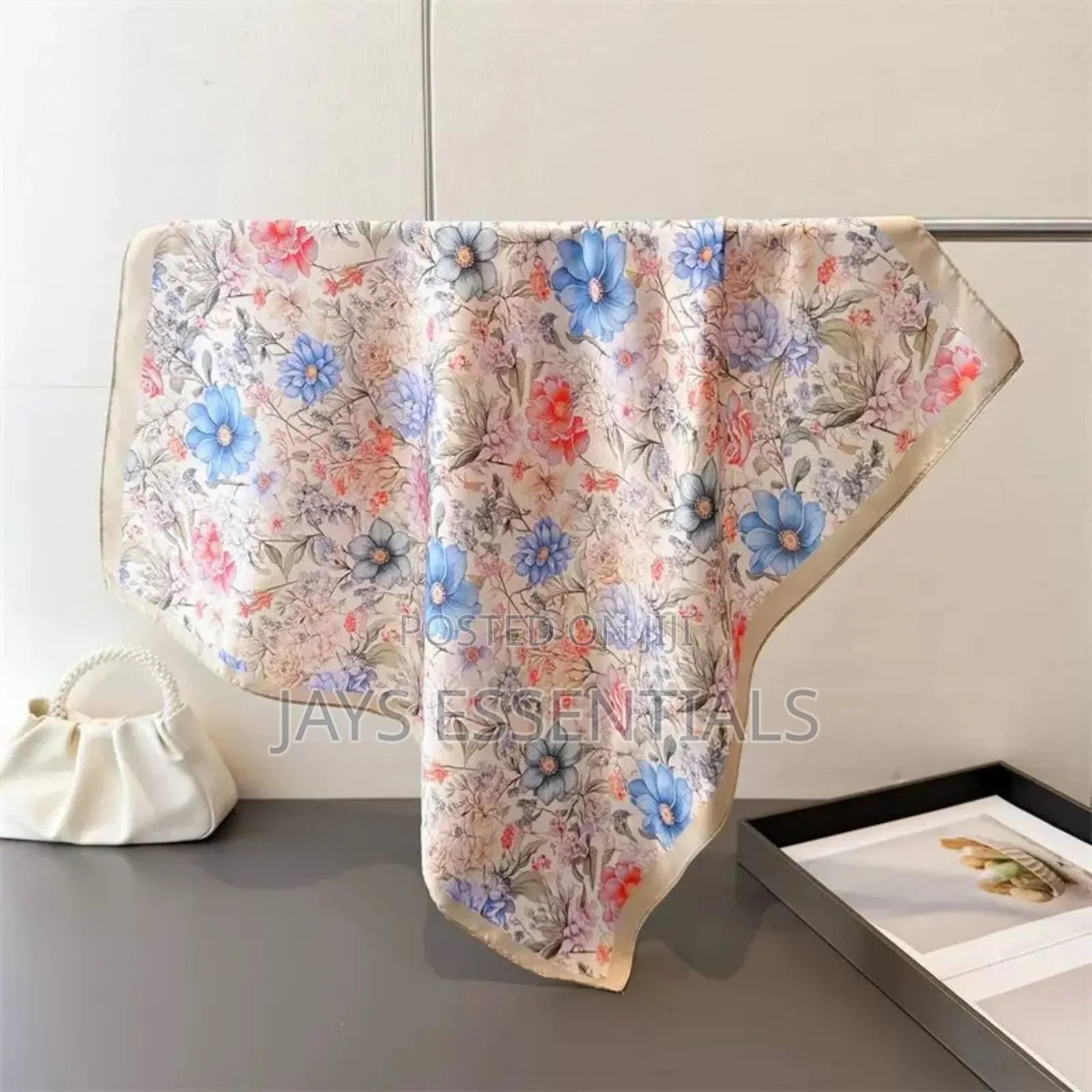 Elegant Head and Neck Silk Scarfs