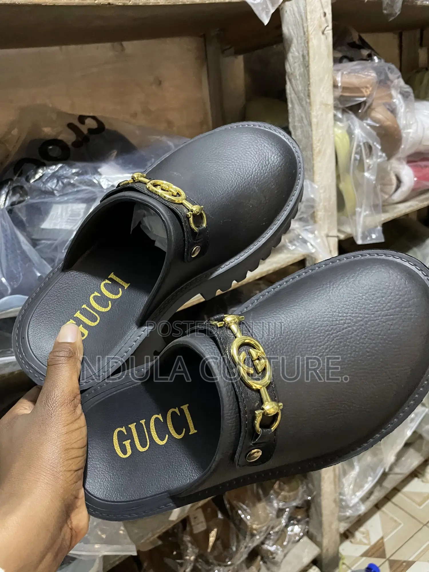 Gucci (Dapadan )Platforms Clogs/ Mules