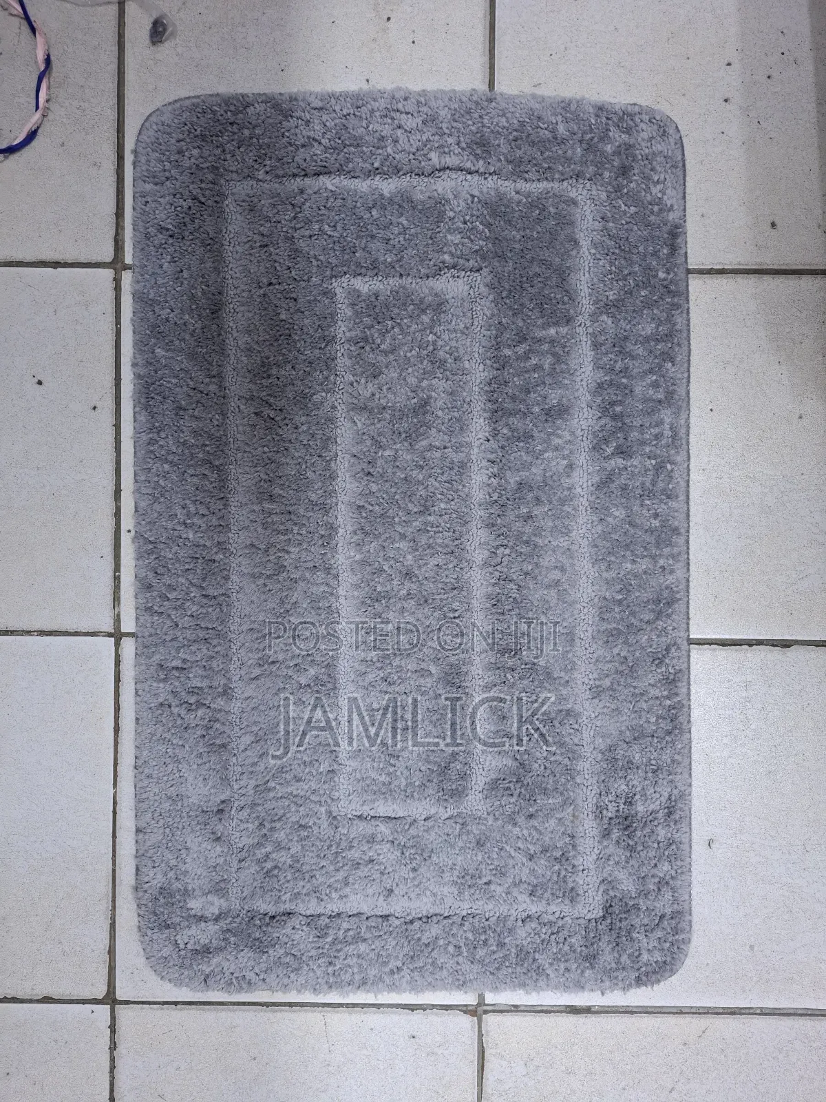 Flocking Door Mat Soft Anti-Slip Floor Rug - Pt