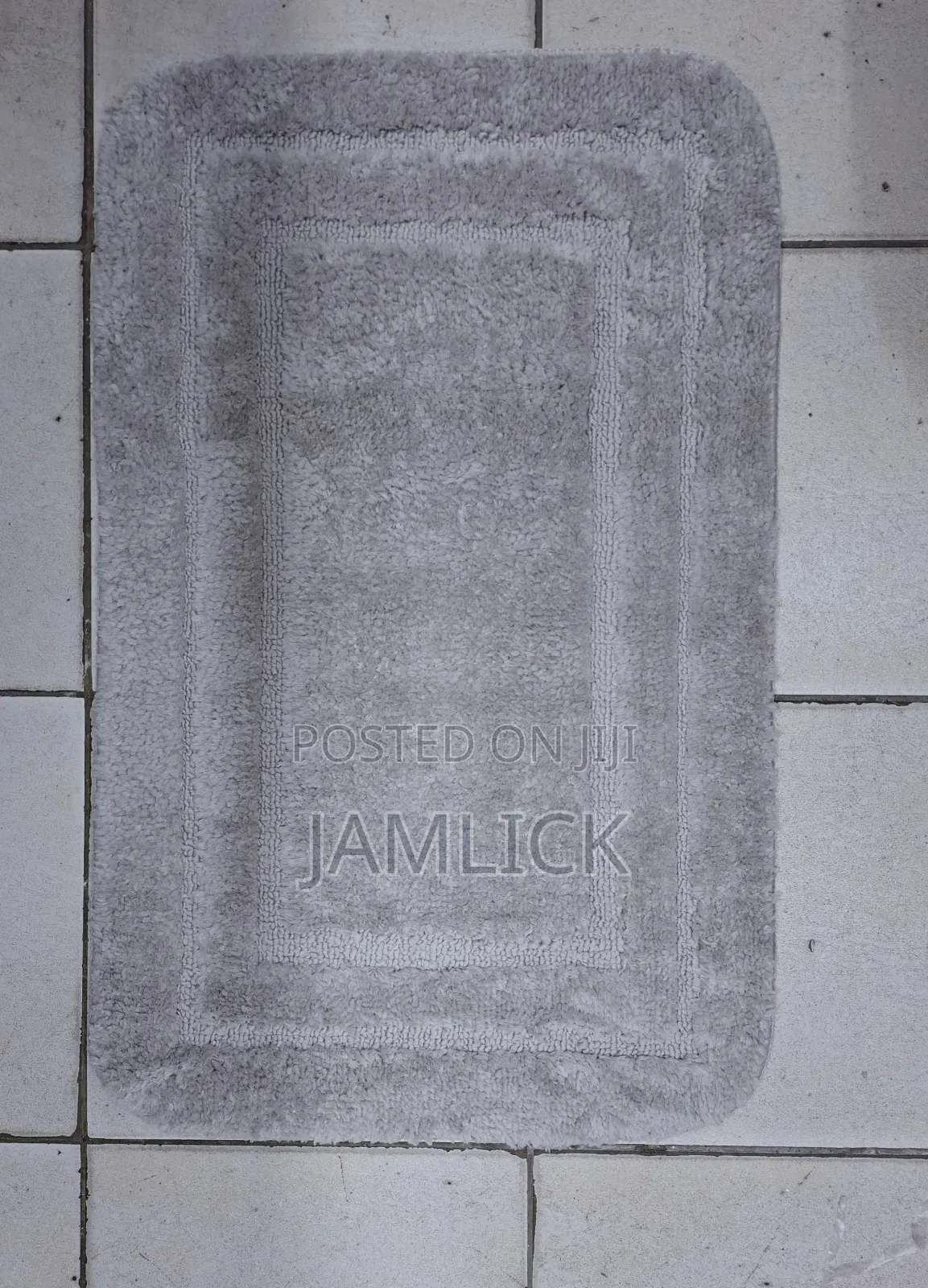 Flocking Door Mat Soft Anti-Slip Floor Rug - Pt