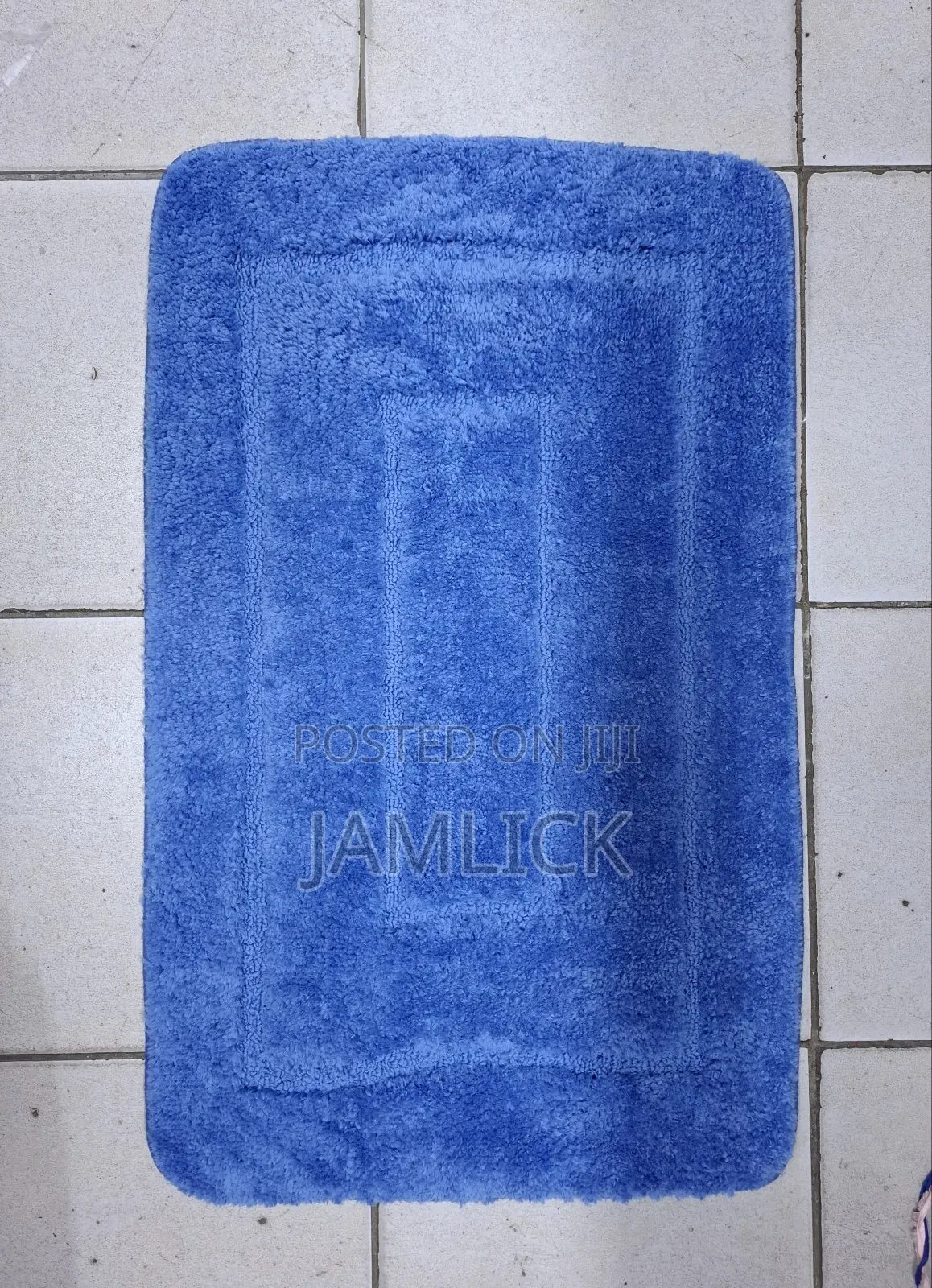 Flocking Door Mat Soft Anti-Slip Floor Rug - Pt