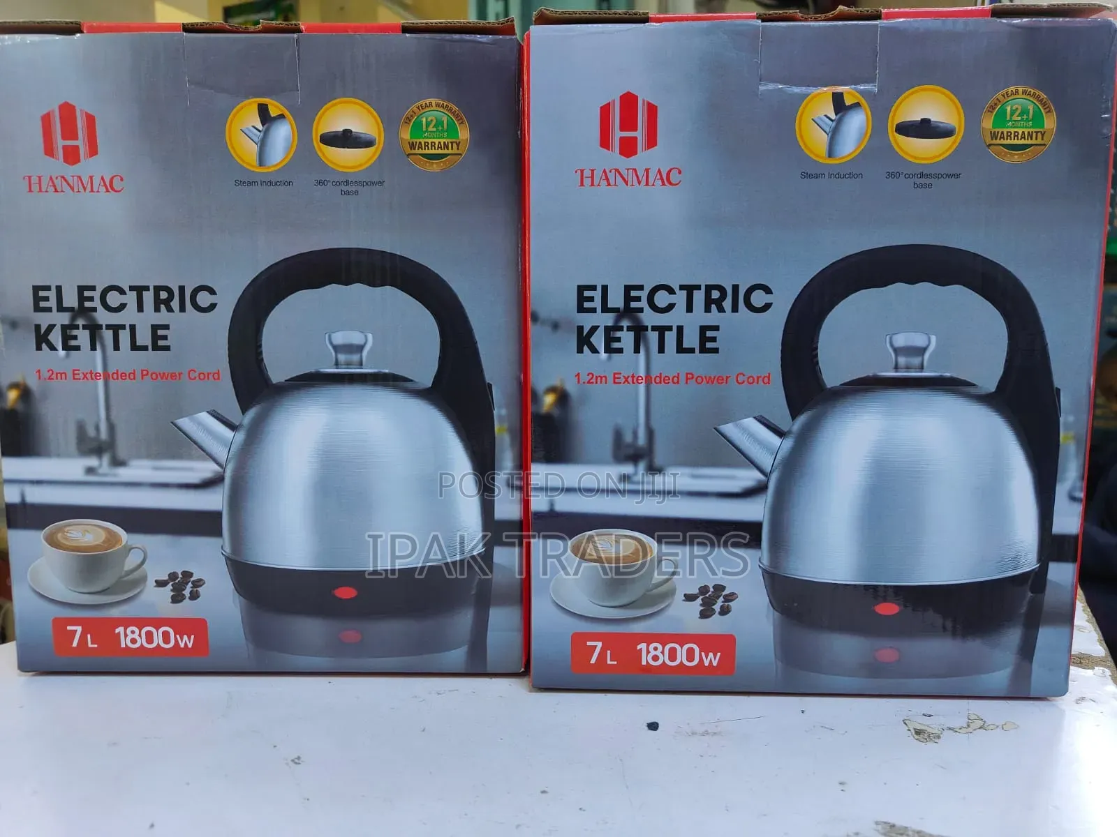 Hanmac 7l 1800w Electric Kettle Cordless