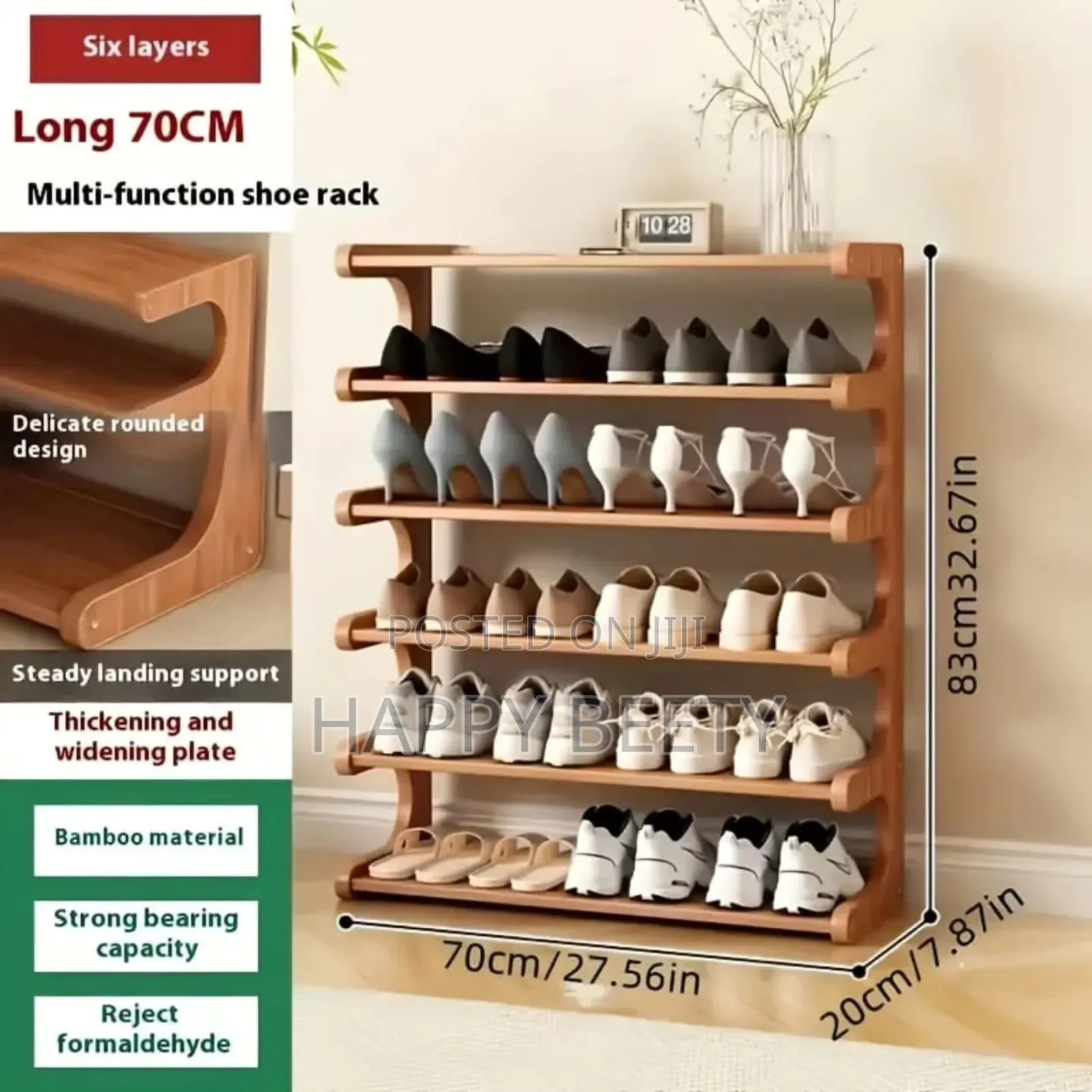 6 Layer Shoe Rack