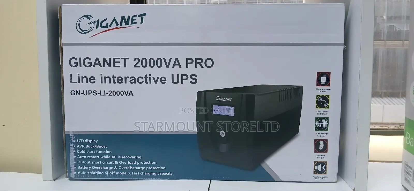 Giganet 2000va Line Interactive Ups