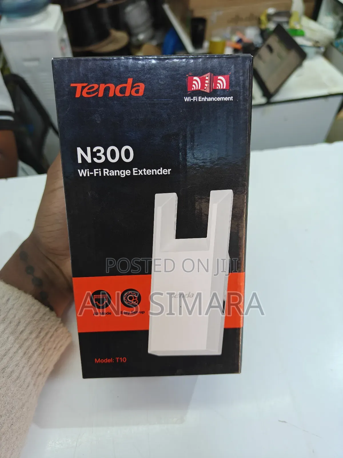 Tenda T10 Is a Single-Band N300 Wi-Fi Range Extender