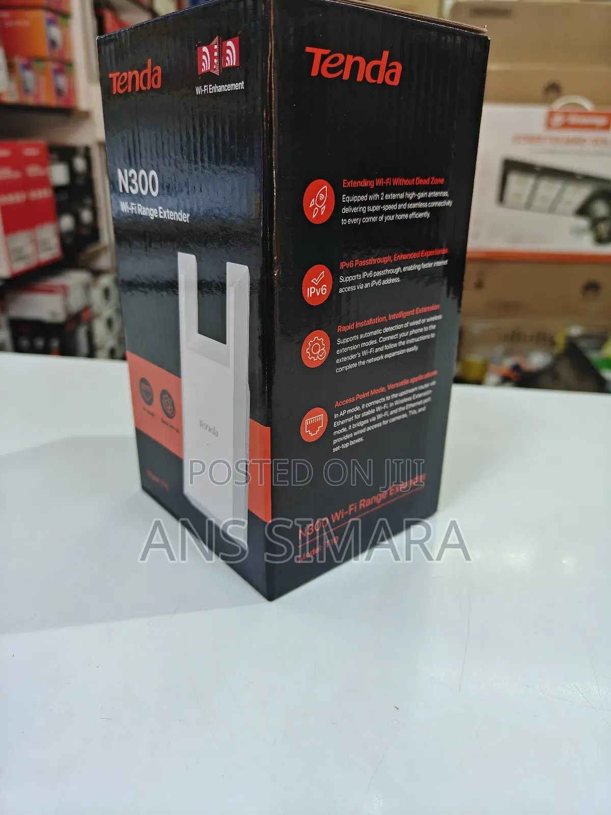 Tenda T10 Is a Single-Band N300 Wi-Fi Range Extender