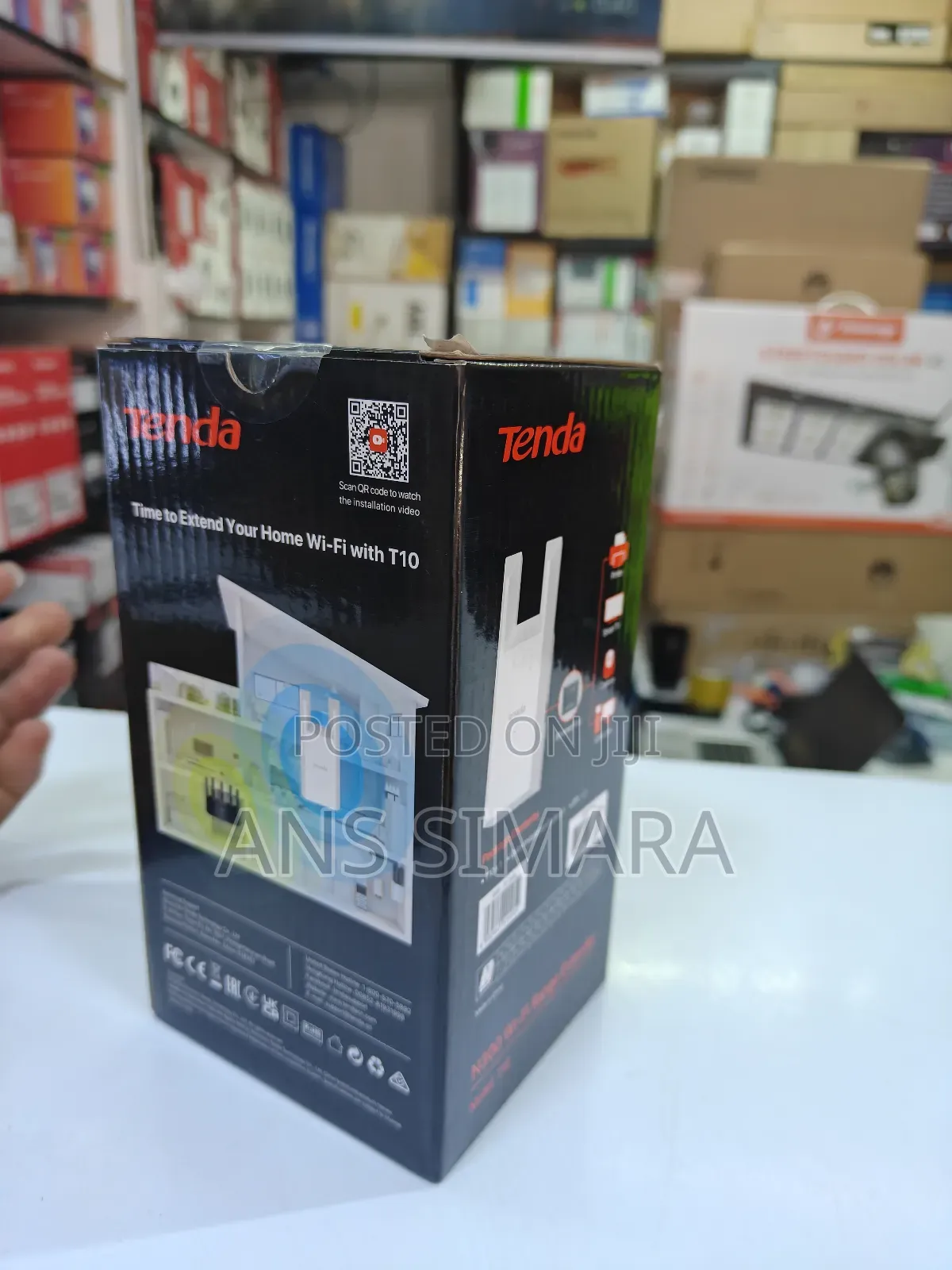 Tenda T10 Is a Single-Band N300 Wi-Fi Range Extender