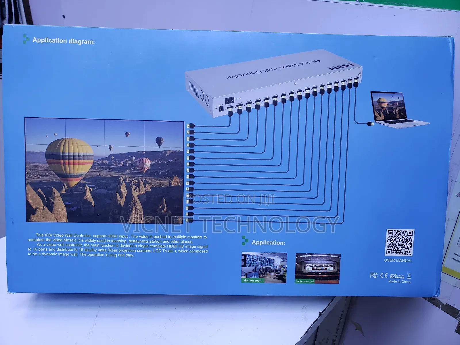 4×4 Video Wall Controller