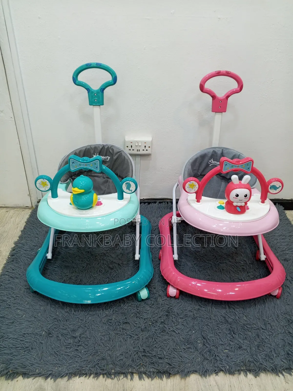 Foldable Baby Walker With Handle
