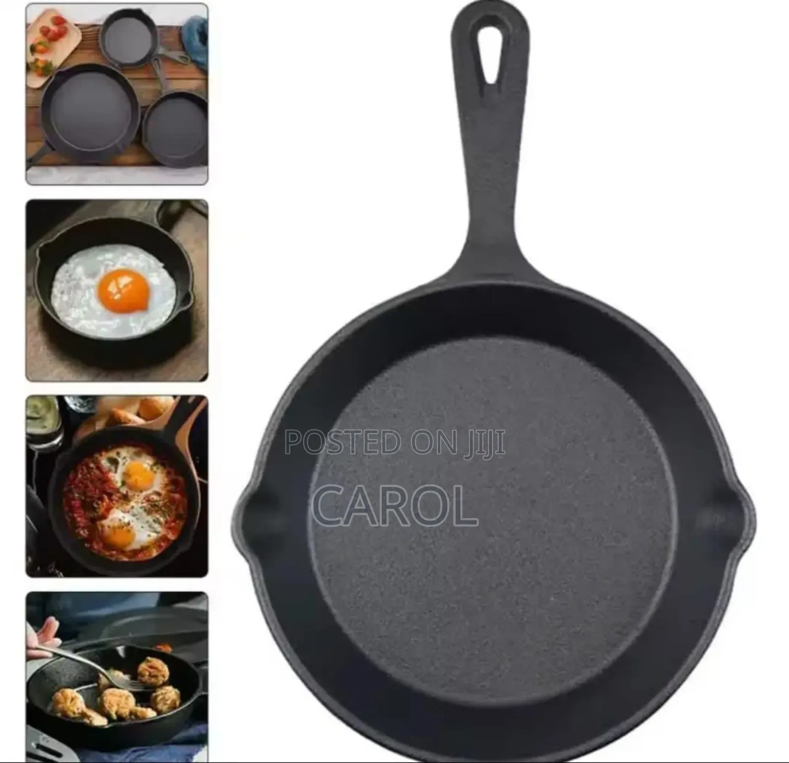 Heavy Cast Iron Pan/Skilley Singles Diameter:26cm