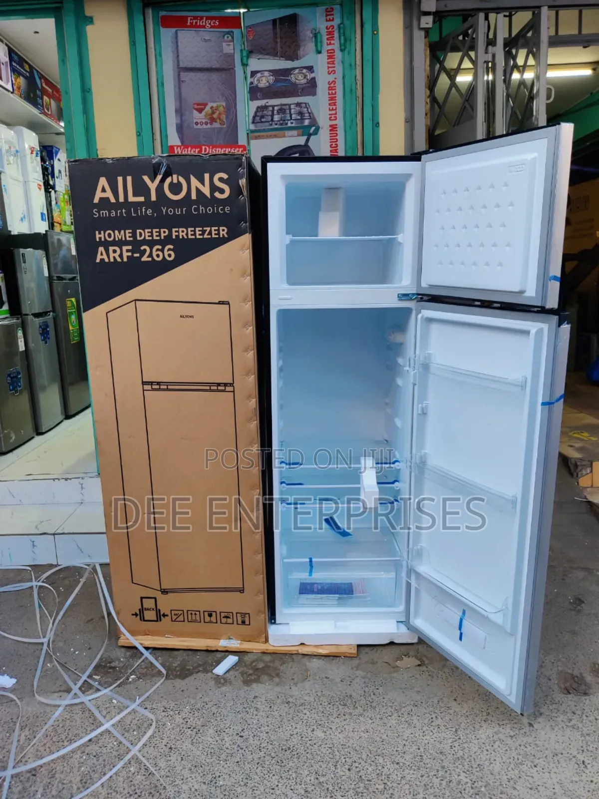 Ailyons Double Door Fridge 266litres