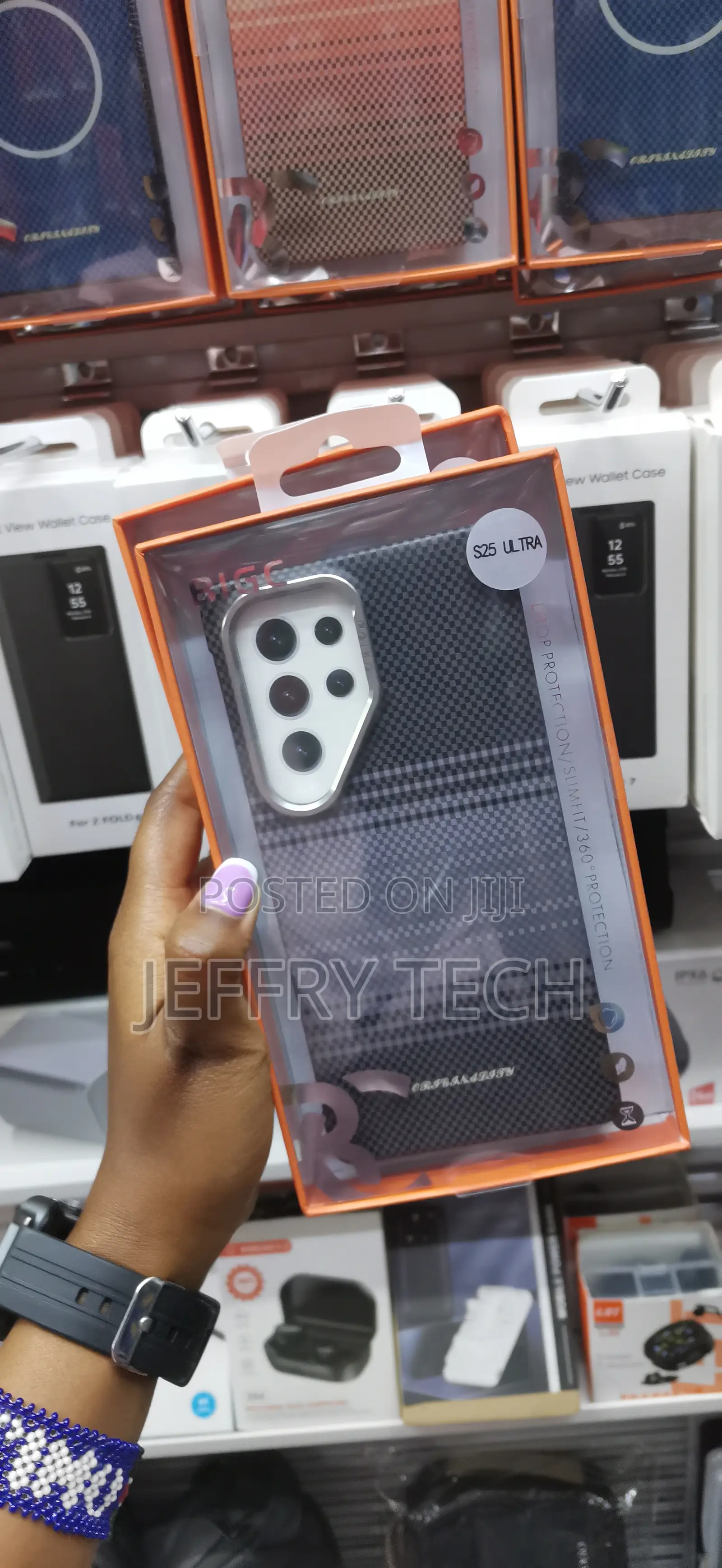 Koyer Tribal Covers for Samsung Galaxy S25 Ultra Carbon Fiber Case