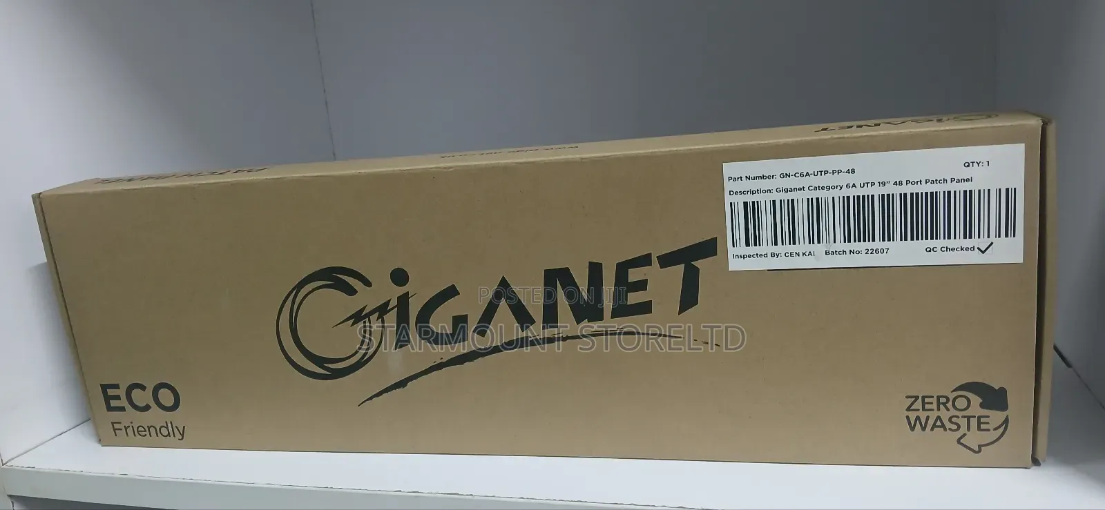 Giganet Gn-Cat6a-Utp 48 Port Patch Panel