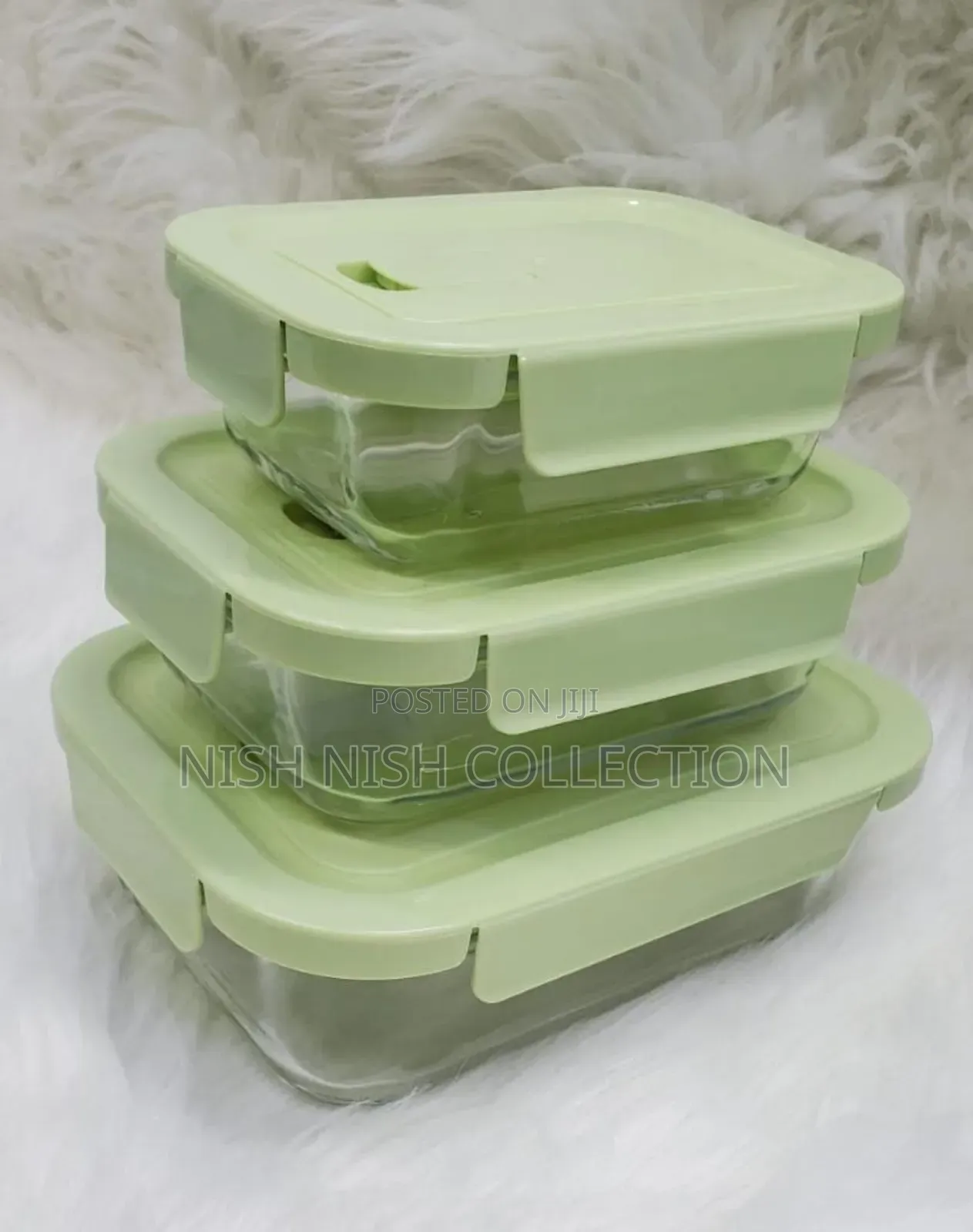 Glass Snack Box With Lunch Bag