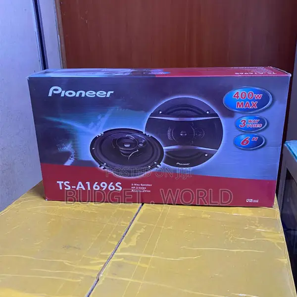 Pioneer 6-Inch 3-Way Coaxial Car Speakers 400w