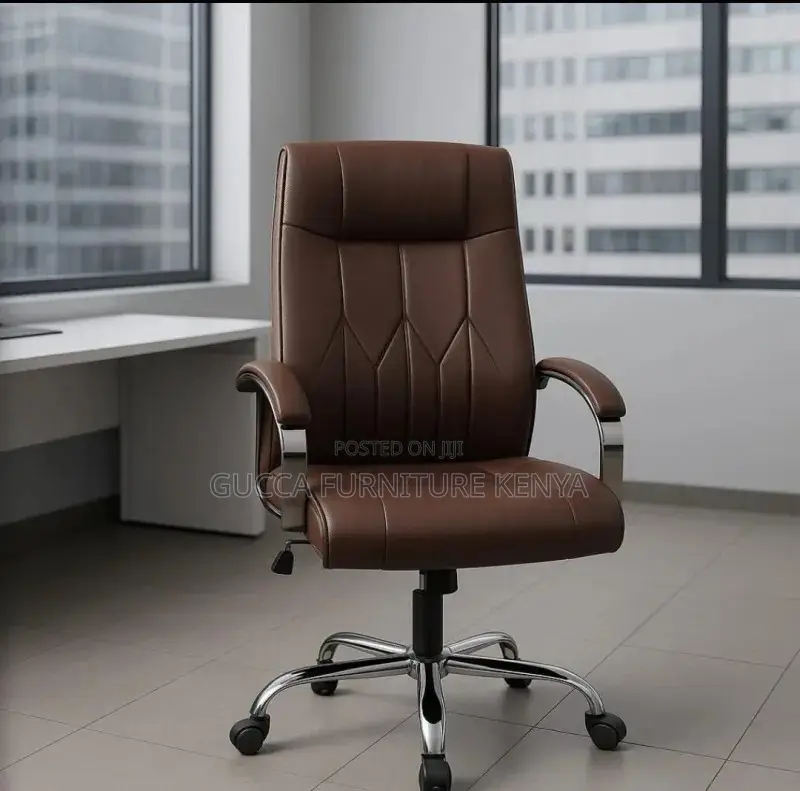 Leather Executive High-back Director's Seat