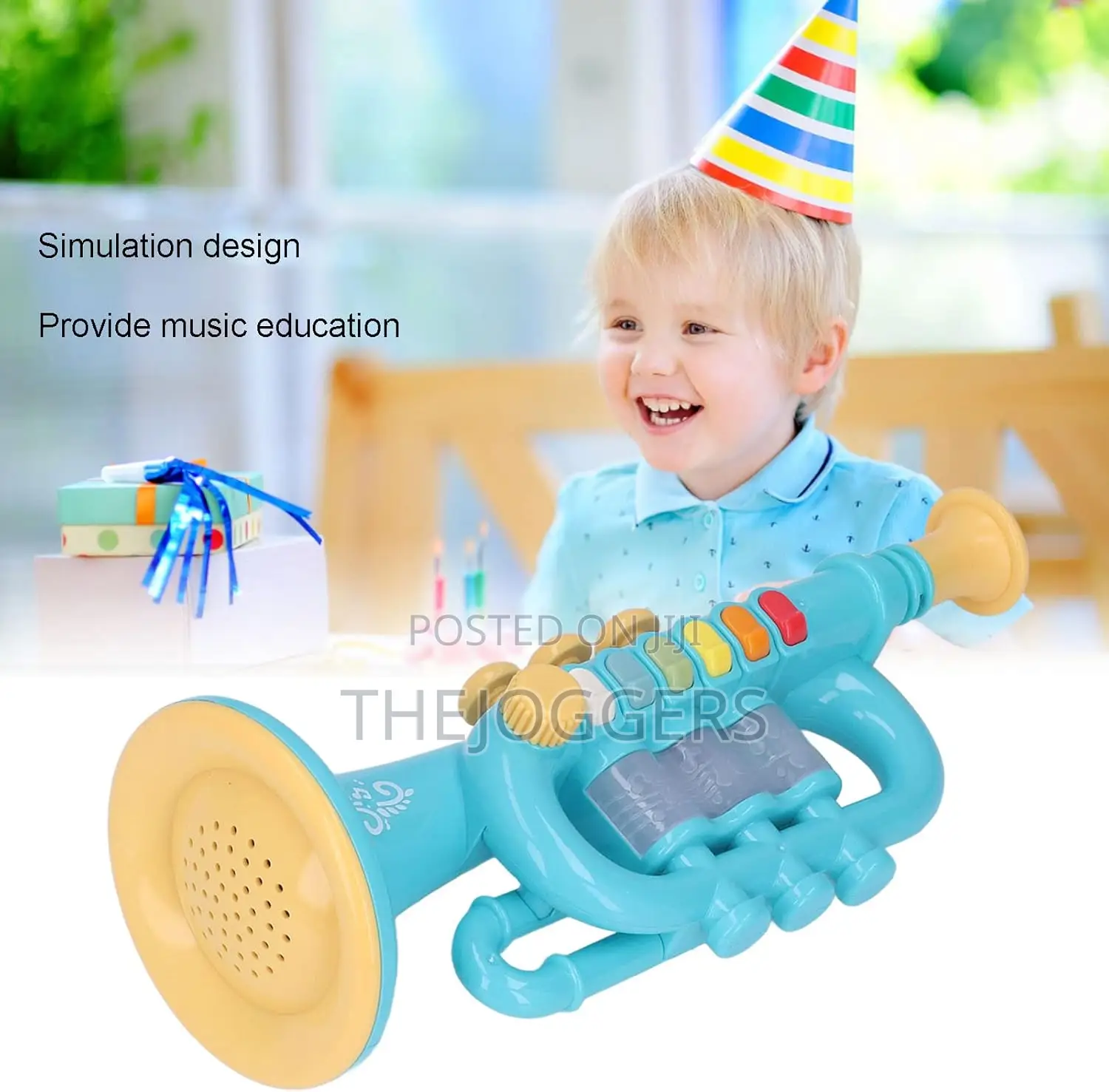 Musical Instruments Toys for Kids, Toddlers Trumpet for Age 3 Above