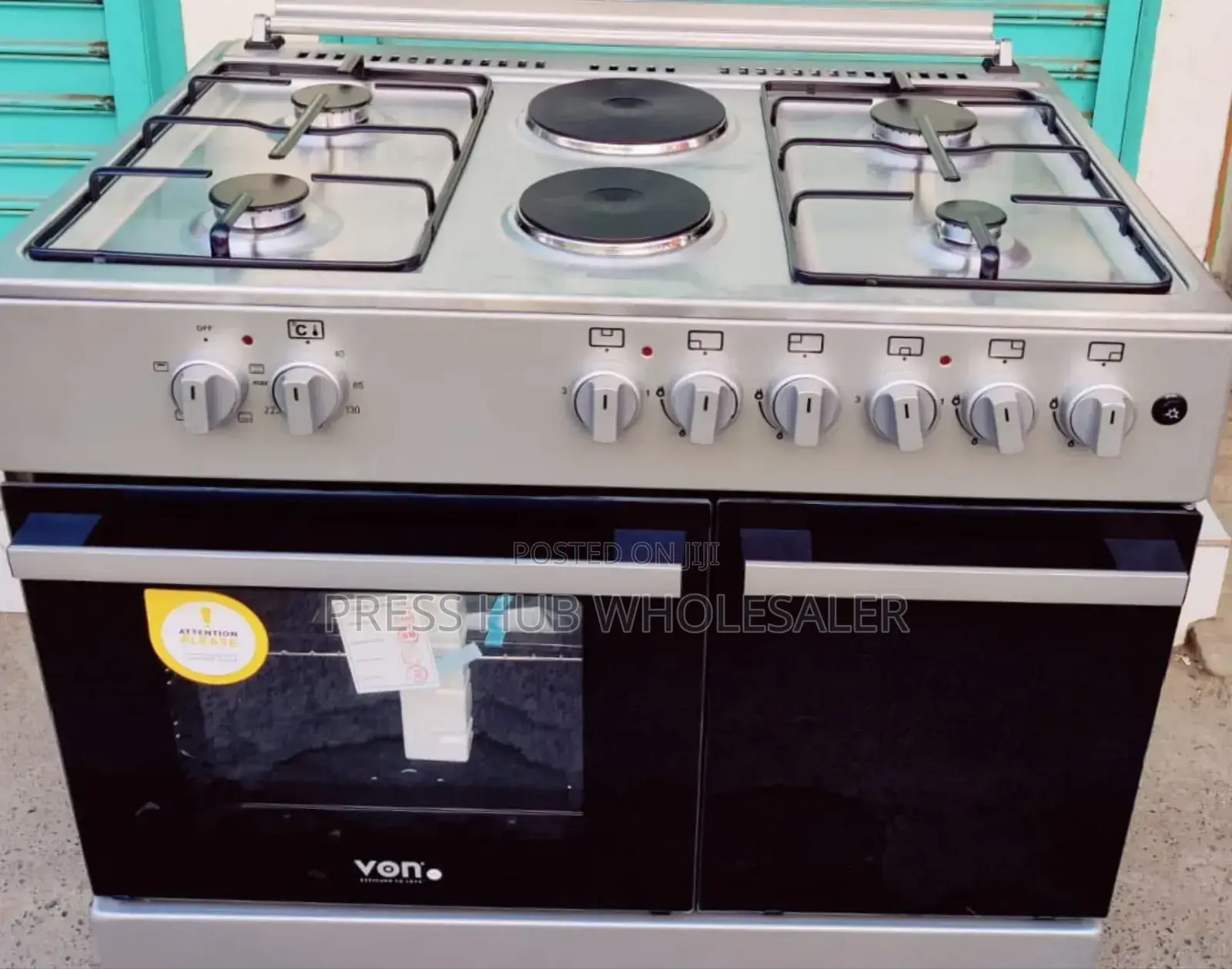 Von 60x90cm Standing Cooker,