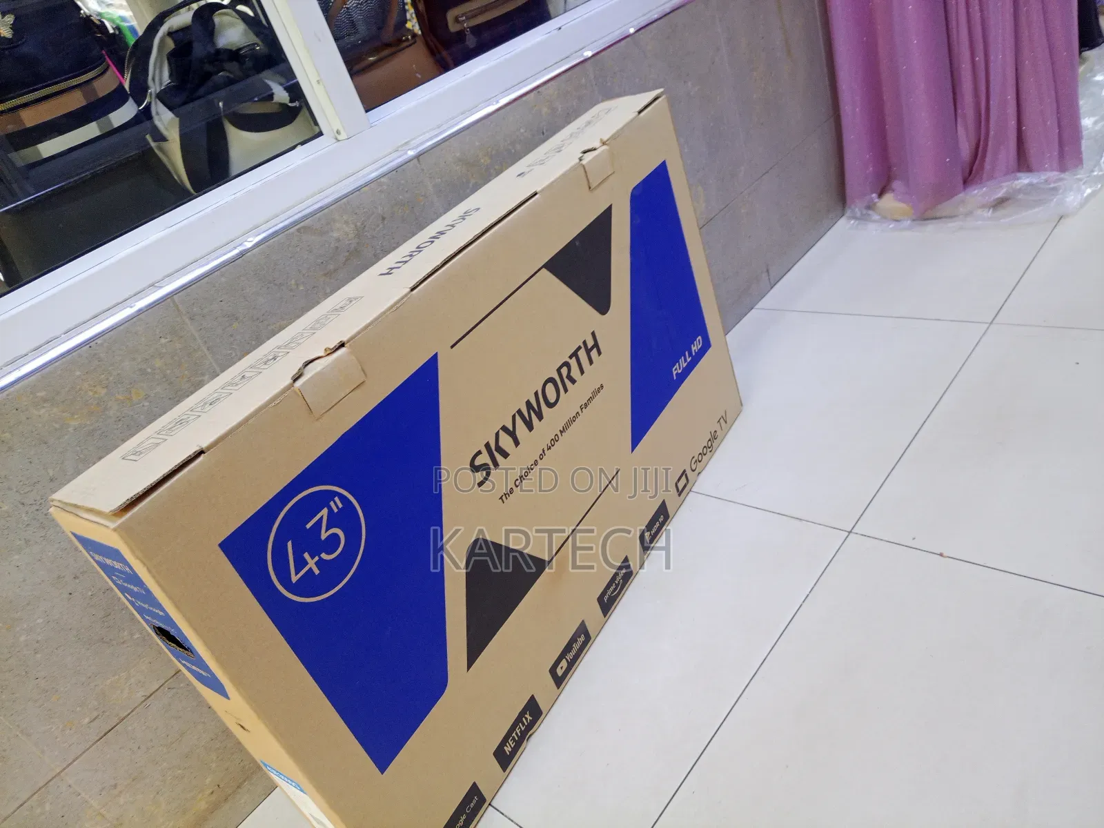 Skyworth 43 Inch Full Hd Google Smart Tv With Google Cast