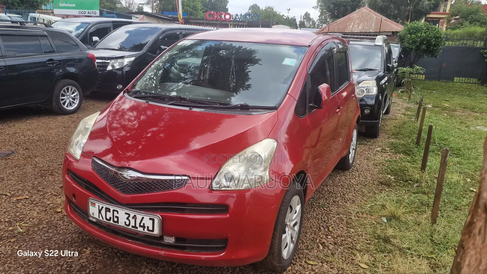 Toyota Ractis 1.5 FWD 2008 Red