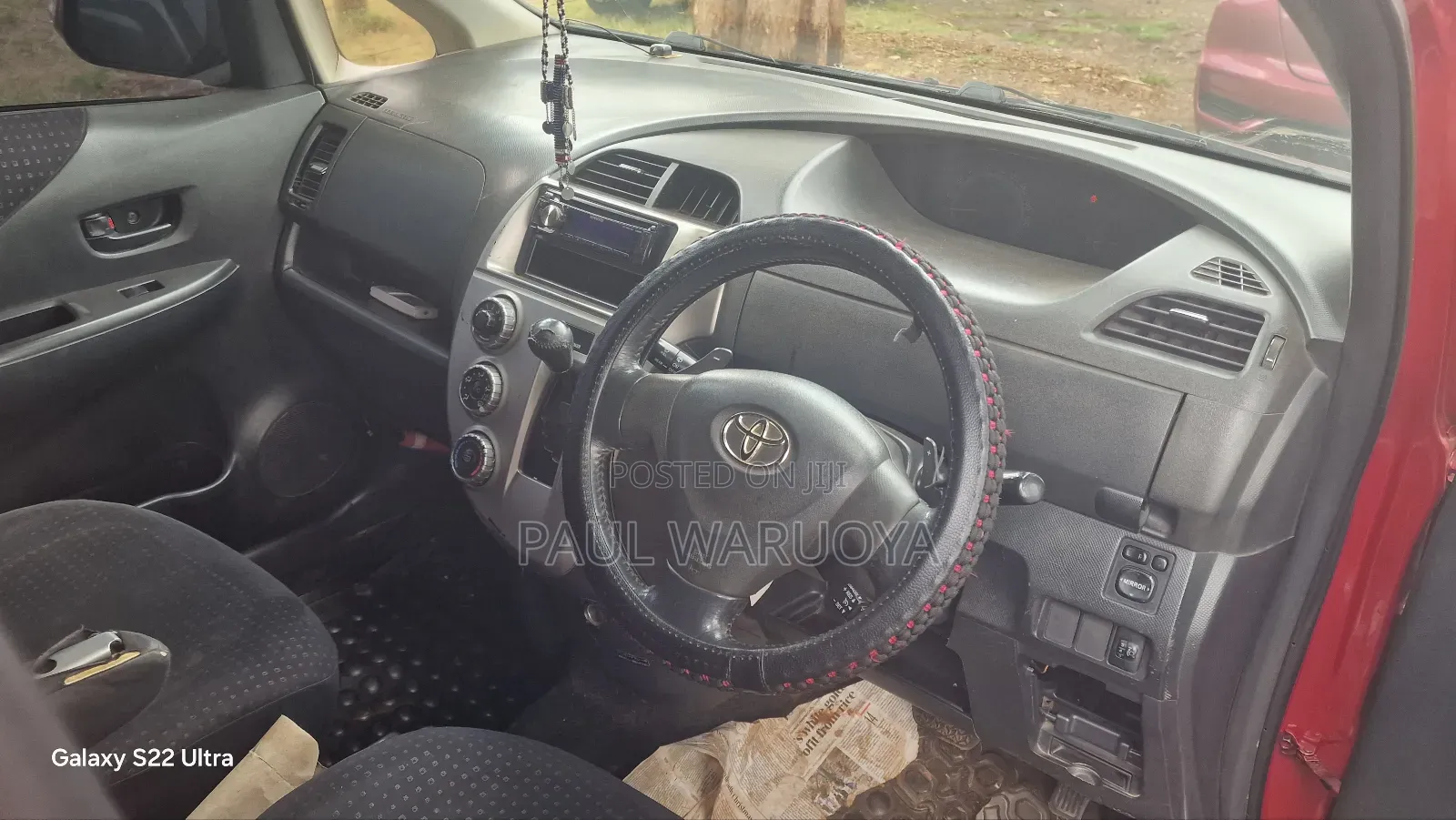 Toyota Ractis 1.5 FWD 2008 Red