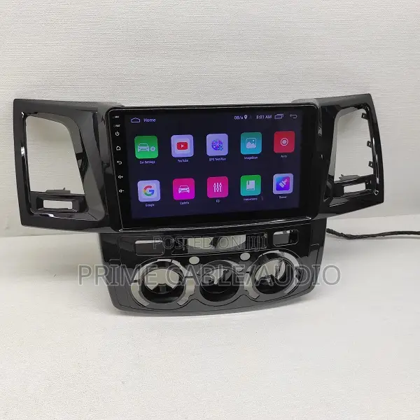 Toyota Vigo/Hilux/ Fortuner 2005-2007 Fitted With 9inchs Android Radio