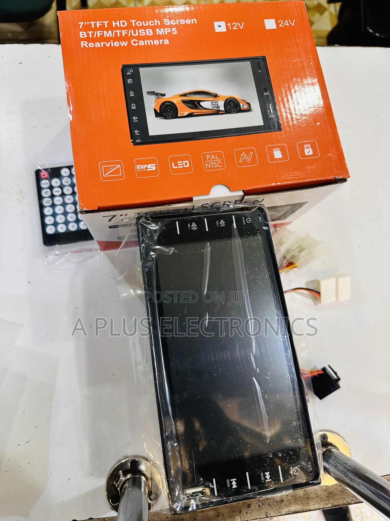 7 Inch Touch Screen Mp5 Bluetooth Car Radio With Mirror Link