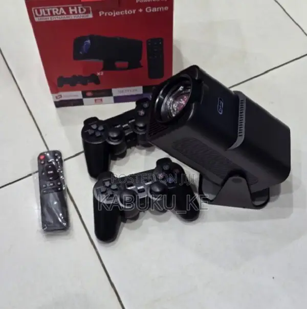 Hy320 Smart Android Home Theater Projector With Gaming Pads