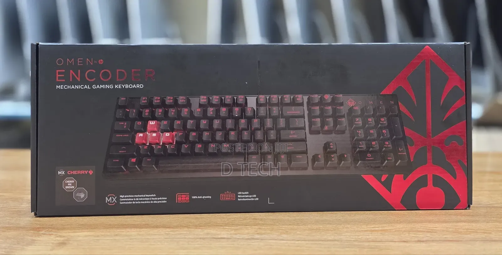 Omen by Hp Mechanical Gaming Keyboard 
Condition:Brand New