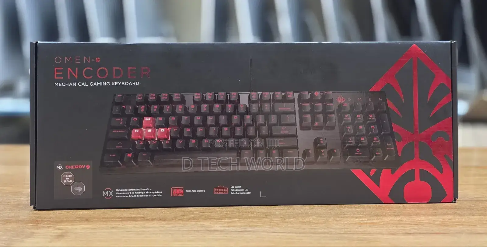 Omen by Hp Mechanical Gaming Keyboard 
Condition:Brand New