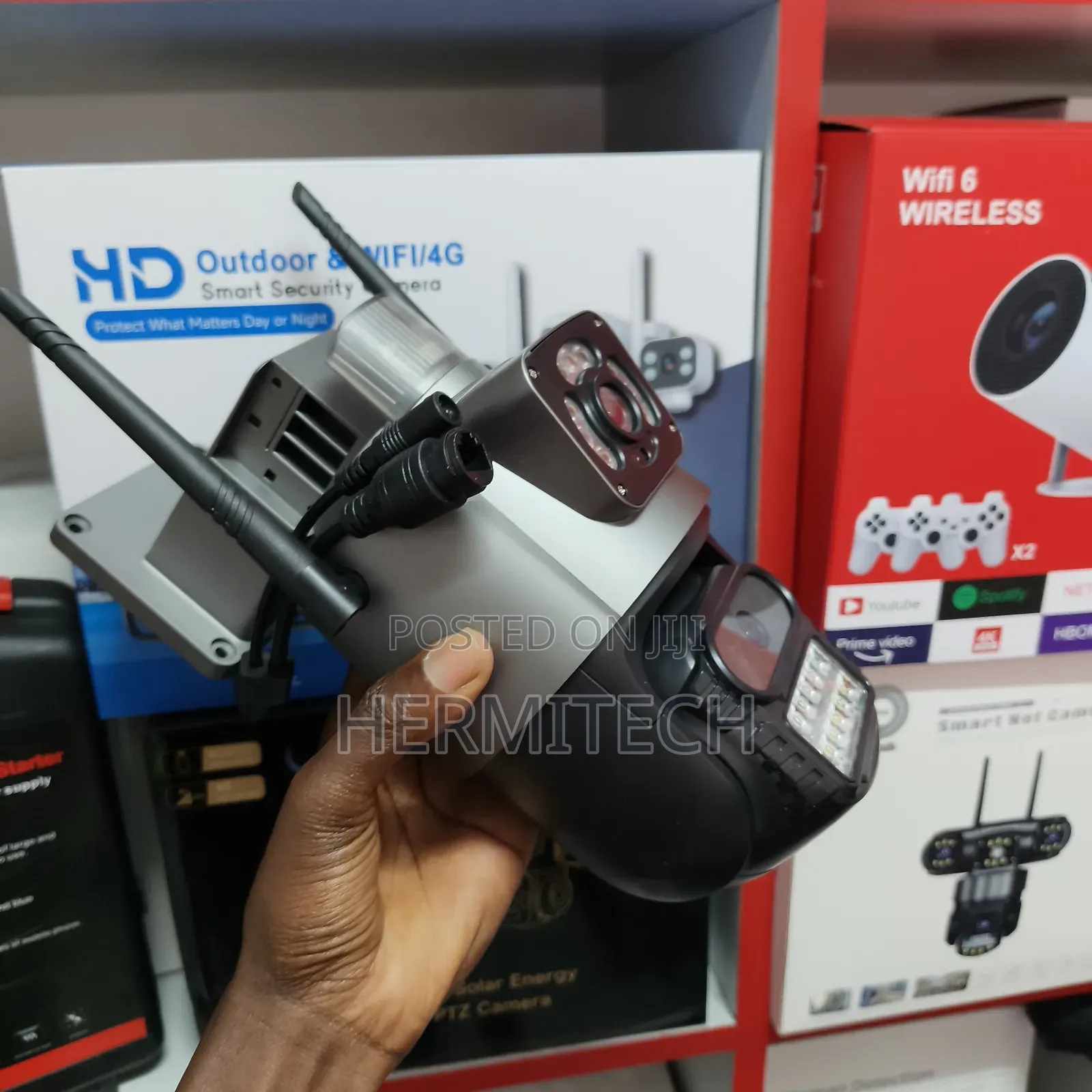 Electric Models 4g Cameras and Ethernet Port CCTV Camera